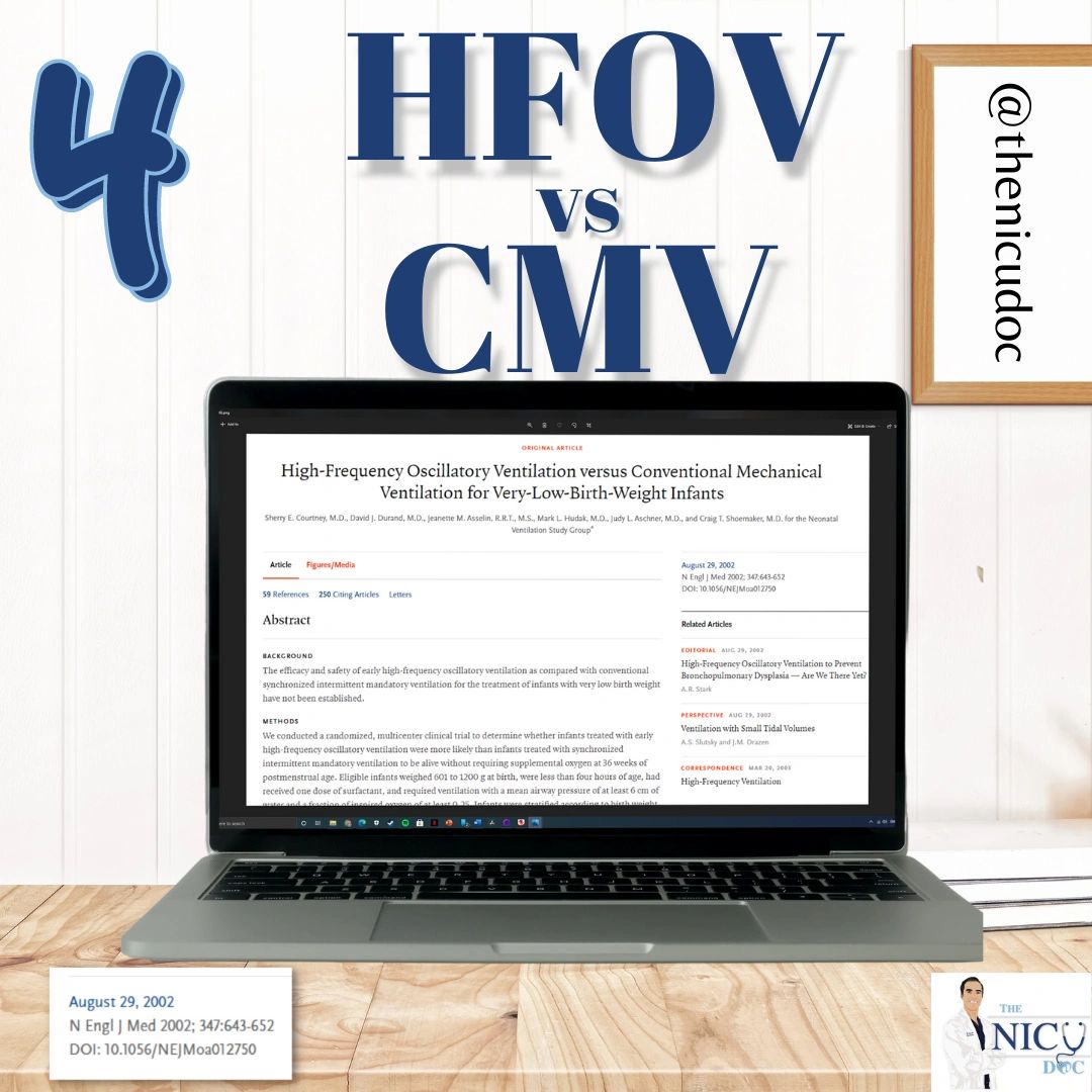 The Oscillator or Conventional Ventilator for Preemies?